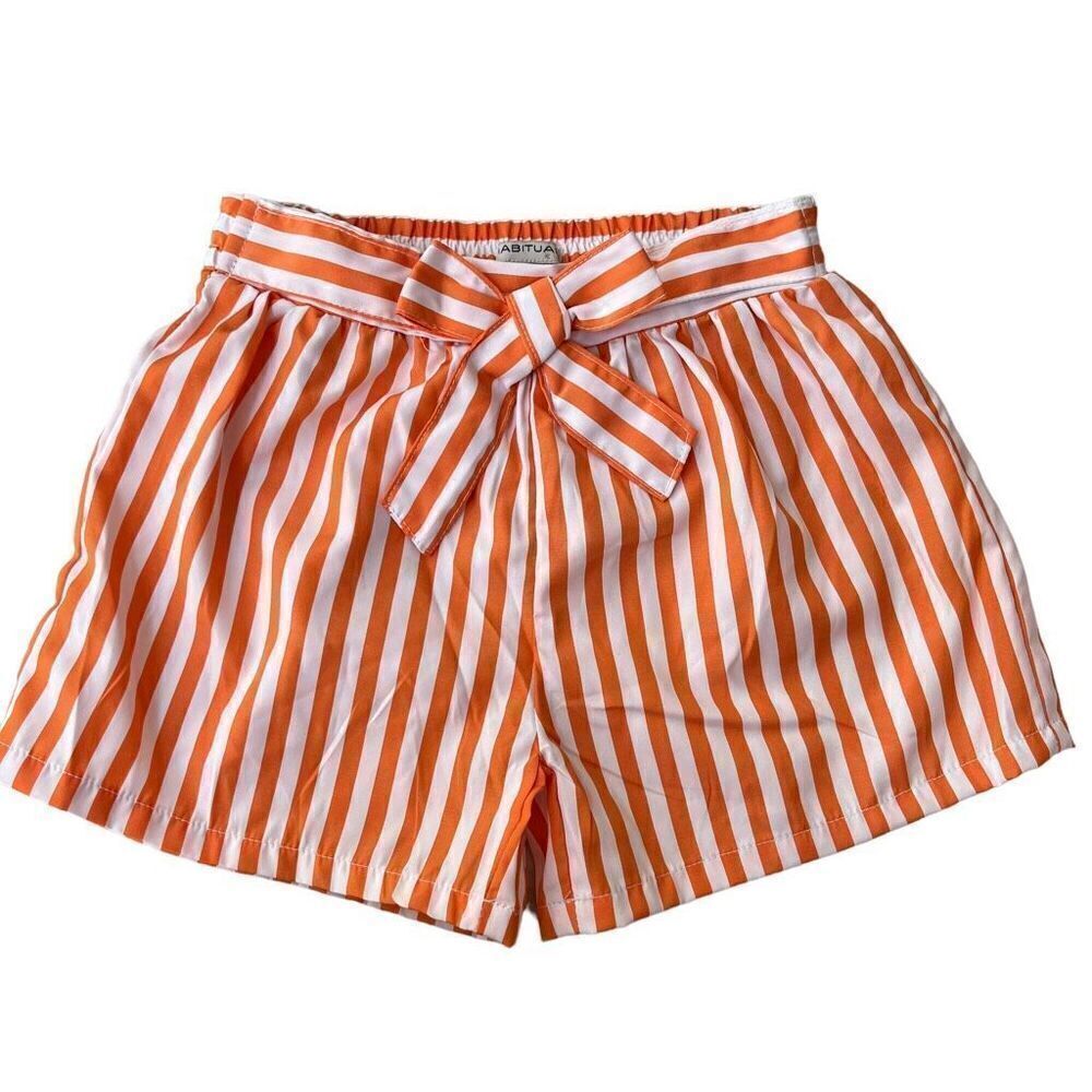 Habitual girls striped shorts size 6X NWOT